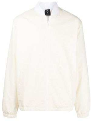 Nike Skate zip-up bomber jacket - COCONUT MILK / WHITE