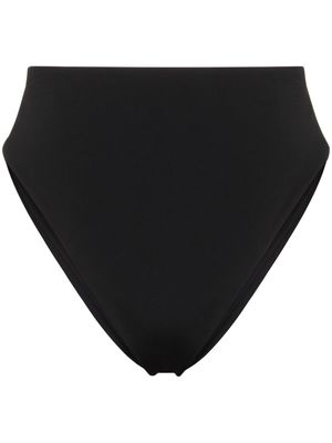 Form and Fold The 90s Rise high-waist bikini bottoms - Black