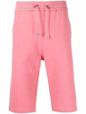 Balmain drawstring-fasting bermuda shorts - Pink