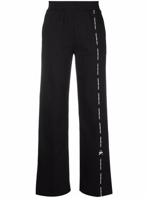Calvin Klein Jeans logo-tape track pants - Black
