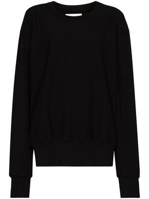 Les Tien crew-neck long-sleeve sweatshirt - Black