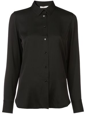 Vince classic silk shirt - Black