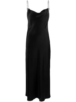 Dorothee Schumacher Sense of Shine slip dress - Black