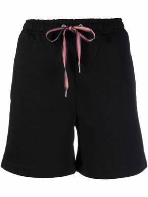 PS Paul Smith organic cotton logo shorts - Black
