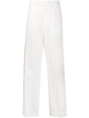 JW Anderson creased wide trousers - White
