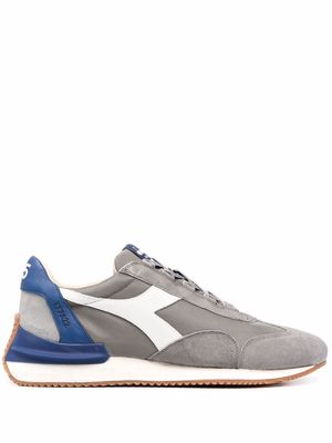 Diadora panelled lace-up trainers - Grey