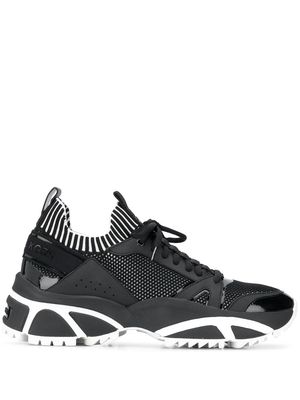 Michael Kors Lucas panelled low-top sneakers - Black