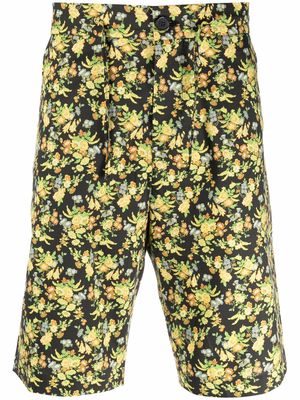 PAUL SMITH floral-print lyocell-blend shorts - Black