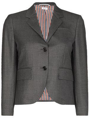Thom Browne single-breasted wool blazer - Grey