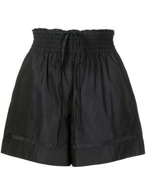 3.1 Phillip Lim elasticated-waistband A-line shorts - Black
