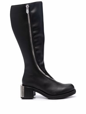 GmbH knee-high zip-up riding boots - Black