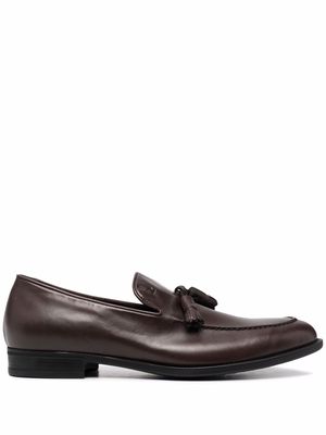 Fratelli Rossetti tassel-detail leather loafers - Brown