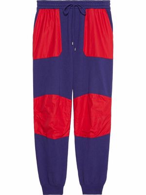 Gucci x The North Face track pants - Purple