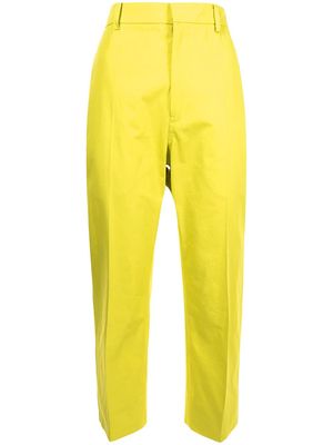 Sofie D'hoore high-waisted tailored trousers - Yellow