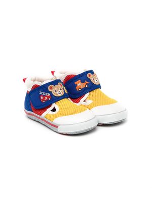 Miki House bunny patch-detail sneakers - Multicolour