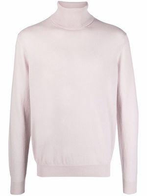 Laneus roll-neck cashmere jumper - Pink