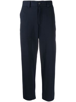 Harris Wharf London tailored cropped trousers - Blue