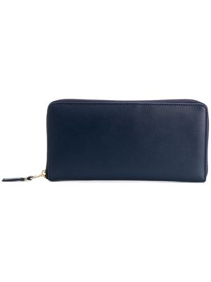 Comme Des Garçons Wallet zip around wallet - Blue