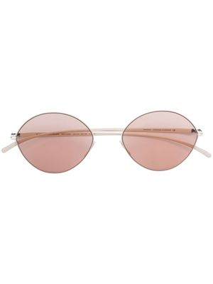 Mykita x Maison Margiela round-frame sunglasses - Neutrals