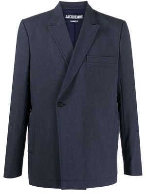 Jacquemus Moulin double-breasted blazer - Blue