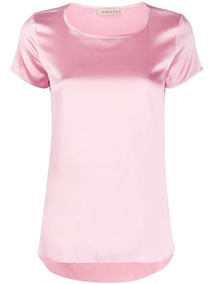 Blanca Vita Tania silk T-shirt - Pink