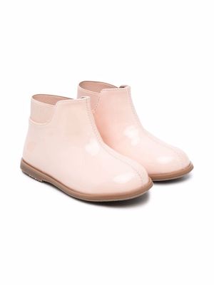 Age of Innocence Gaia patent ankle boots - Pink