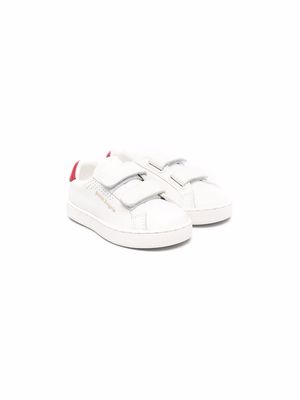 Palm Angels Kids touch-strap Tennis sneakers - White