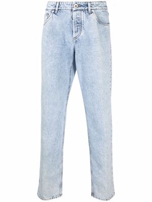 Brunello Cucinelli light-wash straight-leg jeans - Blue