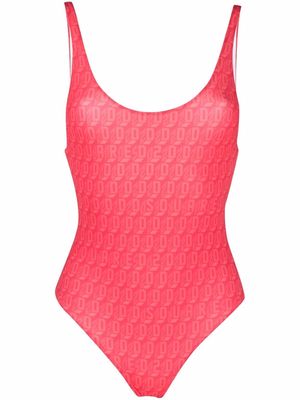 Dsquared2 monogram pattern one-piece swimsuit - Pink