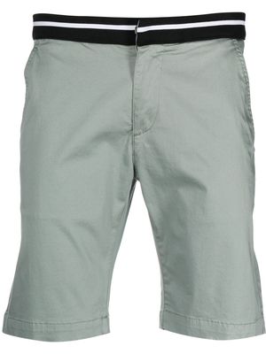 Karl Lagerfeld striped bermuda shorts - Green