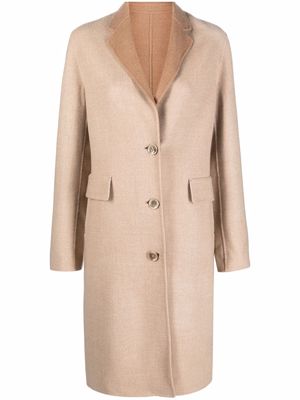 Eleventy front button coat - Neutrals