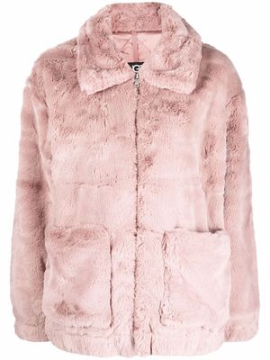 UGG faux fur jacket - Pink