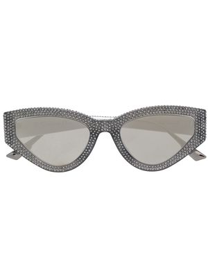 Dior Eyewear CatStyleDior1 cat-eye frame sunglasses - Grey
