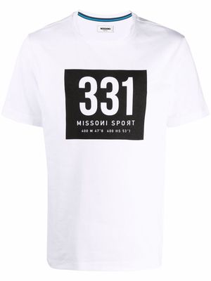 Missoni logo-print T-shirt - White