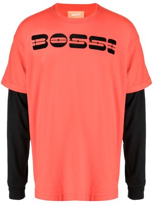 Bossi Sportswear layered long-sleeved T-shirt
