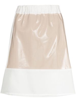 OpéraSPORT Ida panelled skirt - White