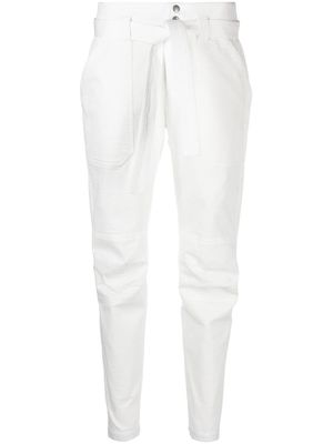 Rag & Bone Abby cotton-blend trousers - White