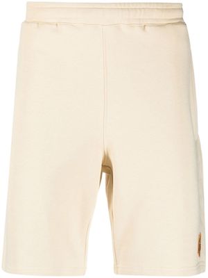Kenzo embroidered-logo track shorts - Neutrals