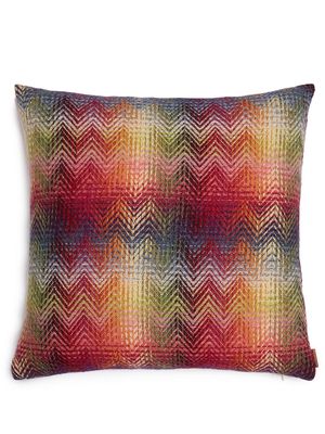 Missoni Home Montgomery geometric-pattern cushion - Red