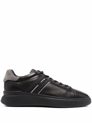 Hogan low-top lace-up trainers - Black