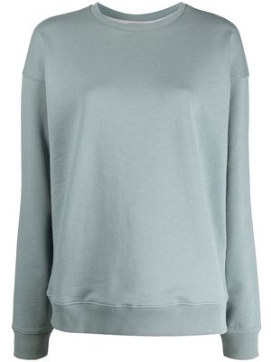12 STOREEZ crewneck cotton sweatshirt - Blue