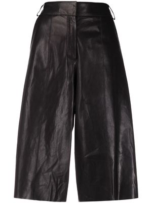 Arma high rise cropped trousers - Black