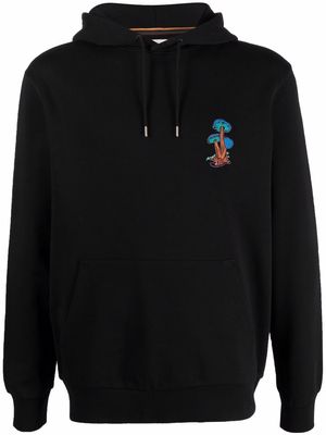 PAUL SMITH patch-detail pullover hoodie - Black