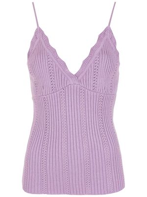 Olympiah Alfredo knitted top - Purple