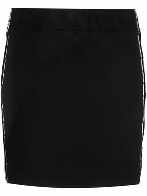 Givenchy 4G-motif graphic-print skirt - Black