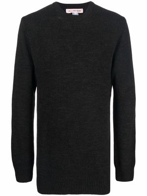 Comme Des Garçons Shirt crew-neck knitted jumper - Black