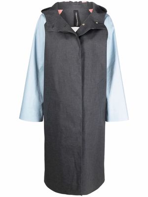 Mackintosh ORLA hooded coat - Grey