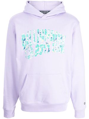 Billionaire Boys Club Arch logo-print cotton hoodie - Purple