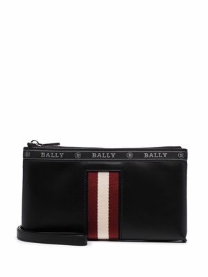 Bally berber leather phone wallet - Black