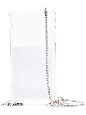 1017 ALYX 9SM iPhone 11 case with chain strap - Neutrals